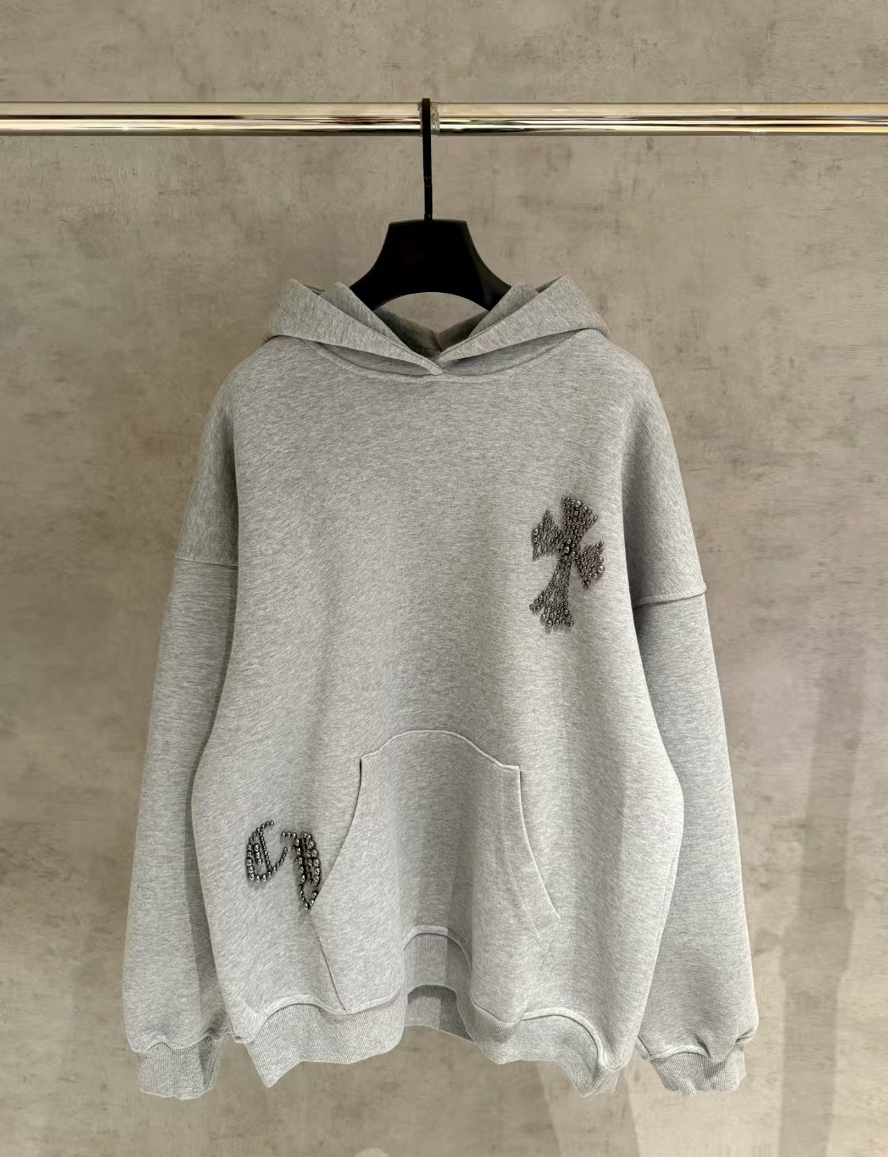 New long sleeved hooded sweatshirt