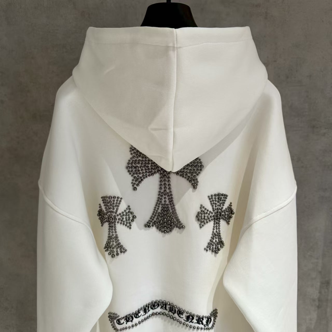 New long sleeved hooded sweatshirt