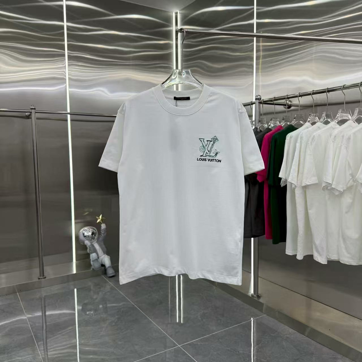 New patch short sleeved T-shirt