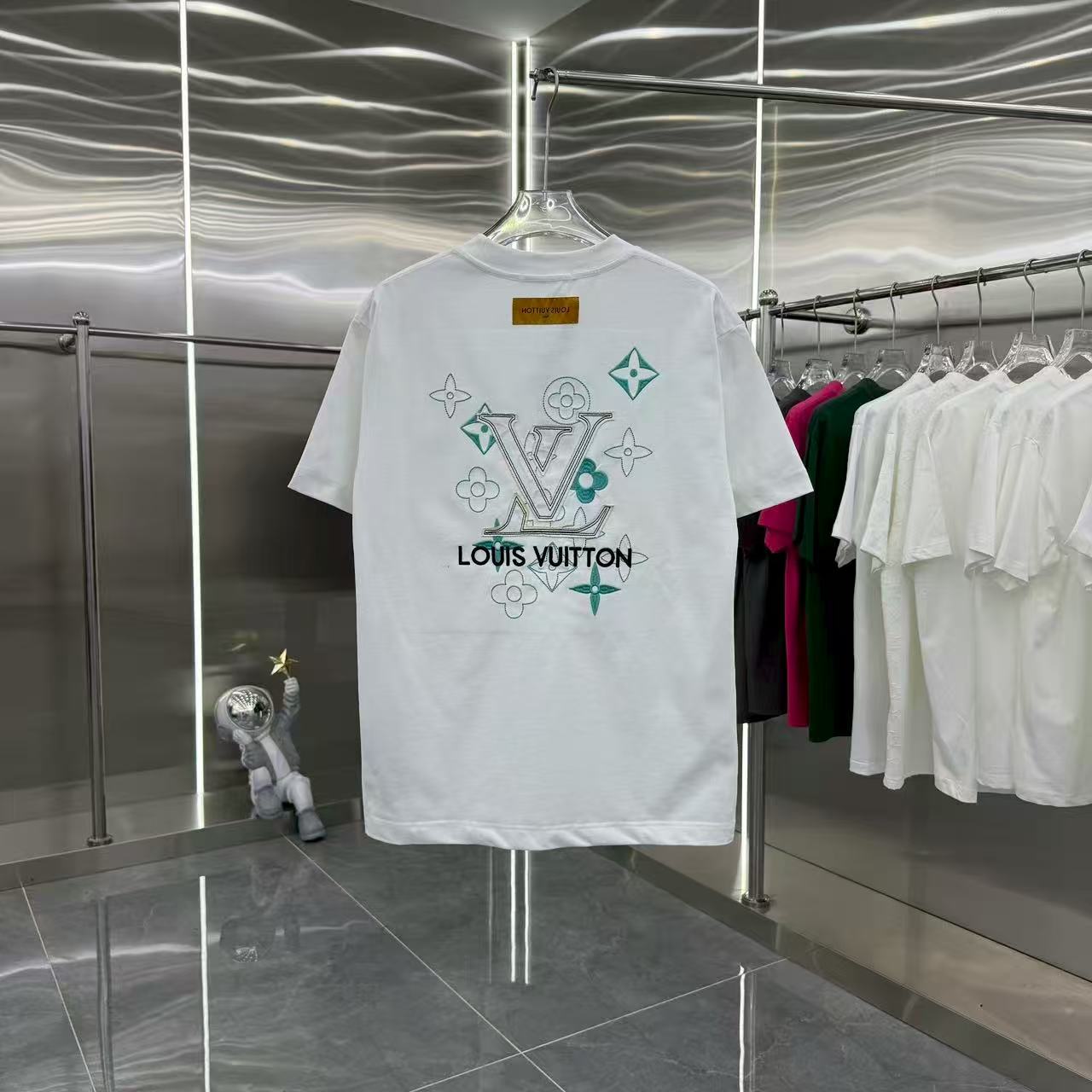 New patch short sleeved T-shirt
