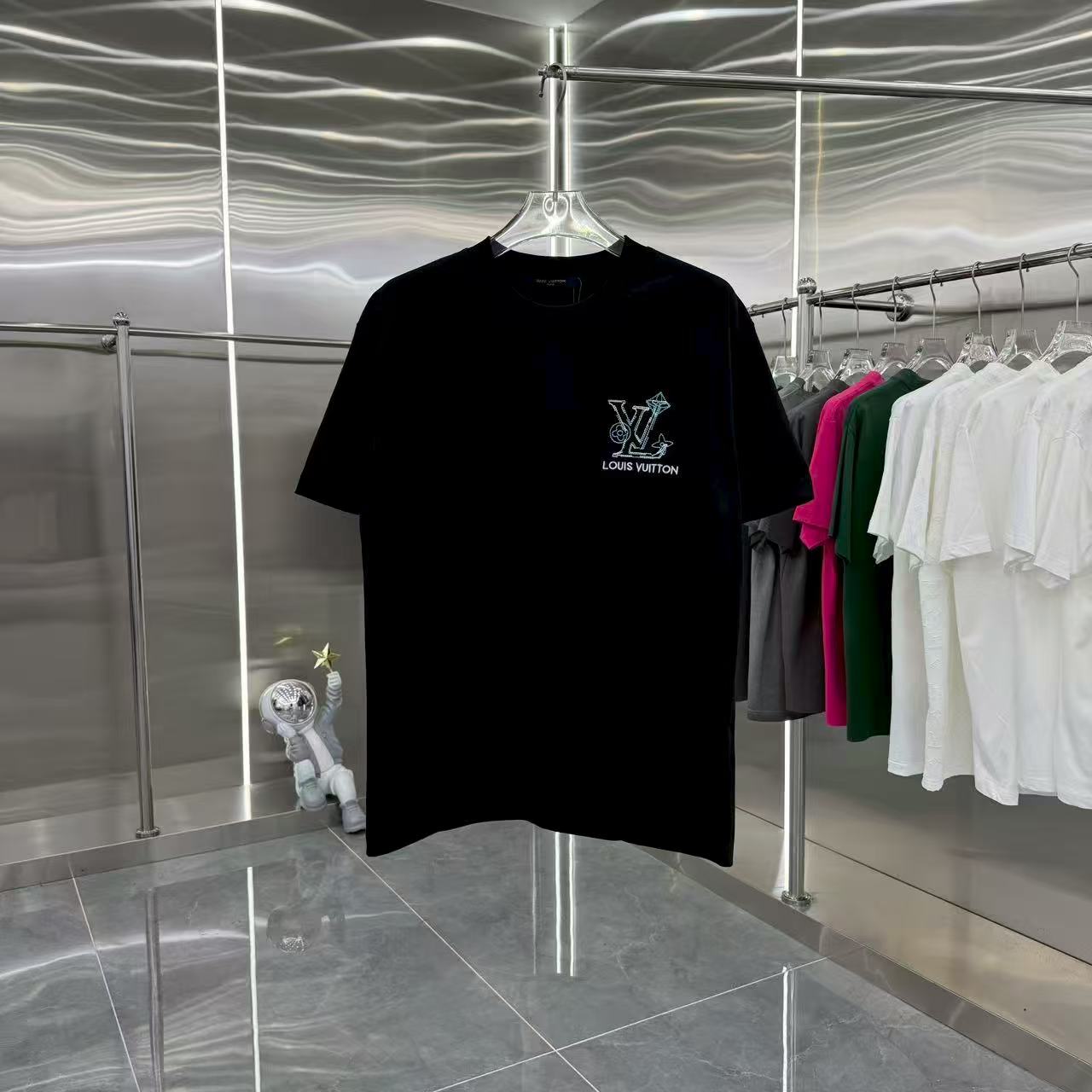 New patch short sleeved T-shirt