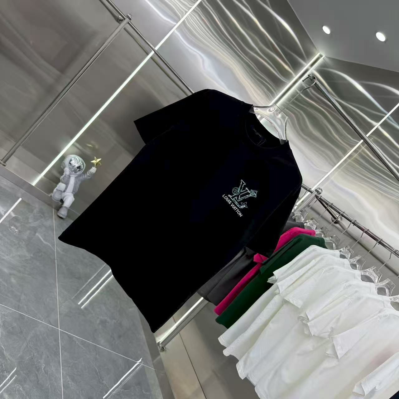 New patch short sleeved T-shirt