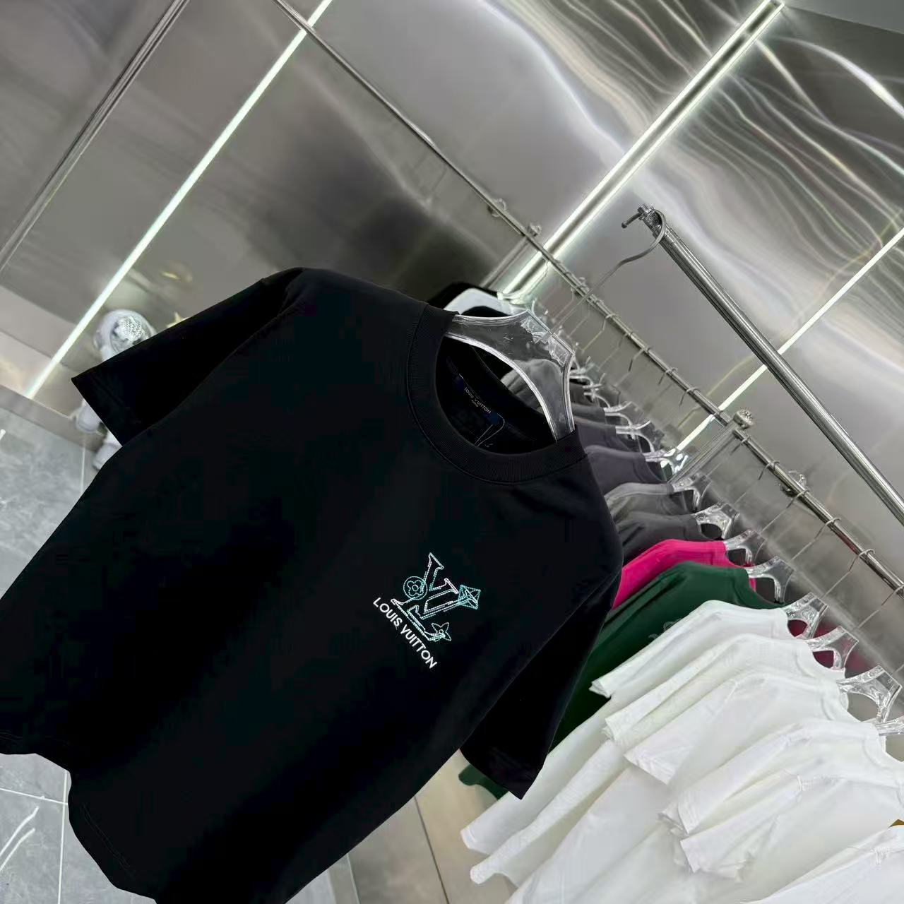 New patch short sleeved T-shirt