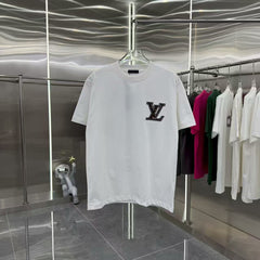 New jacquard short sleeved T-shirt