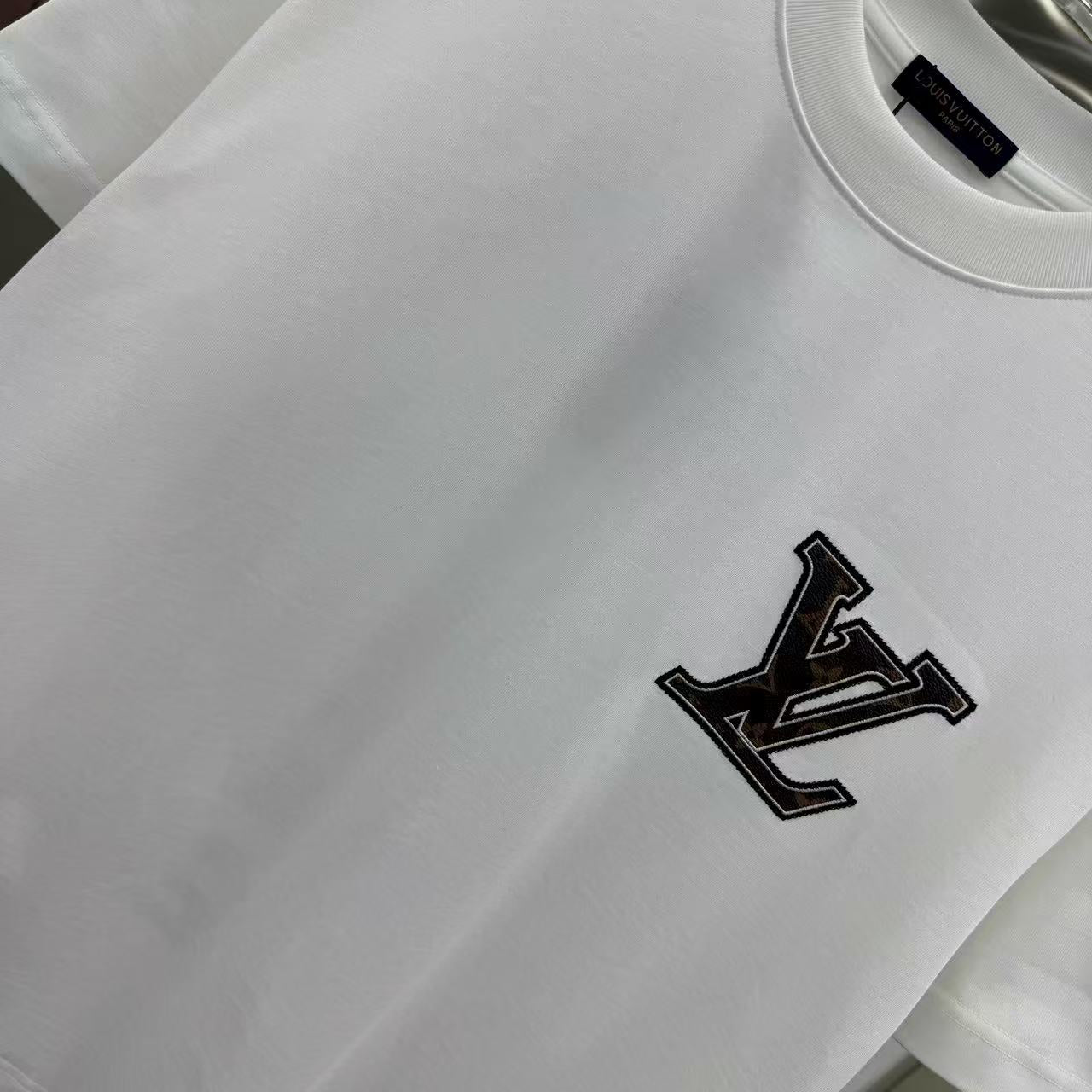New jacquard short sleeved T-shirt
