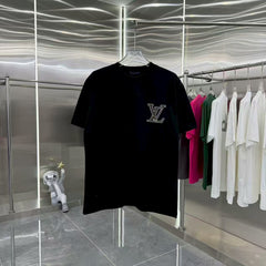 New jacquard short sleeved T-shirt