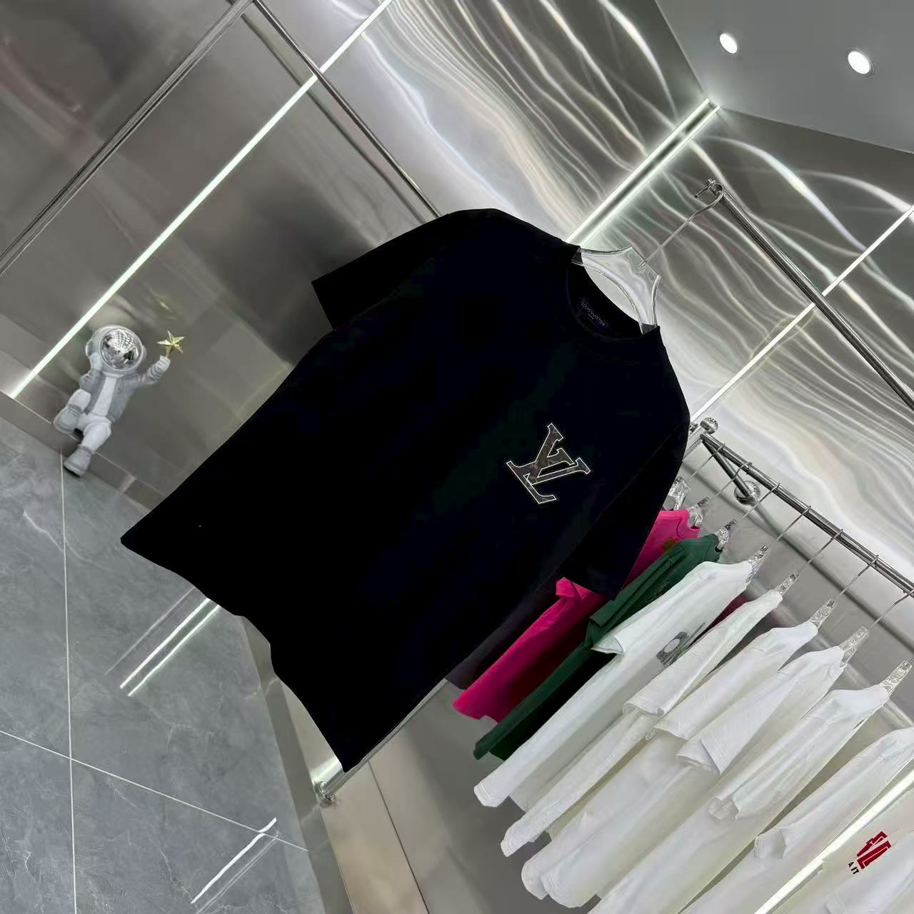 New jacquard short sleeved T-shirt
