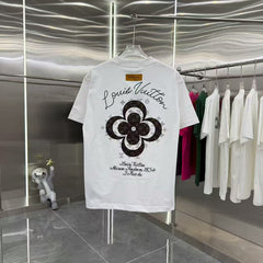 New jacquard short sleeved T-shirt