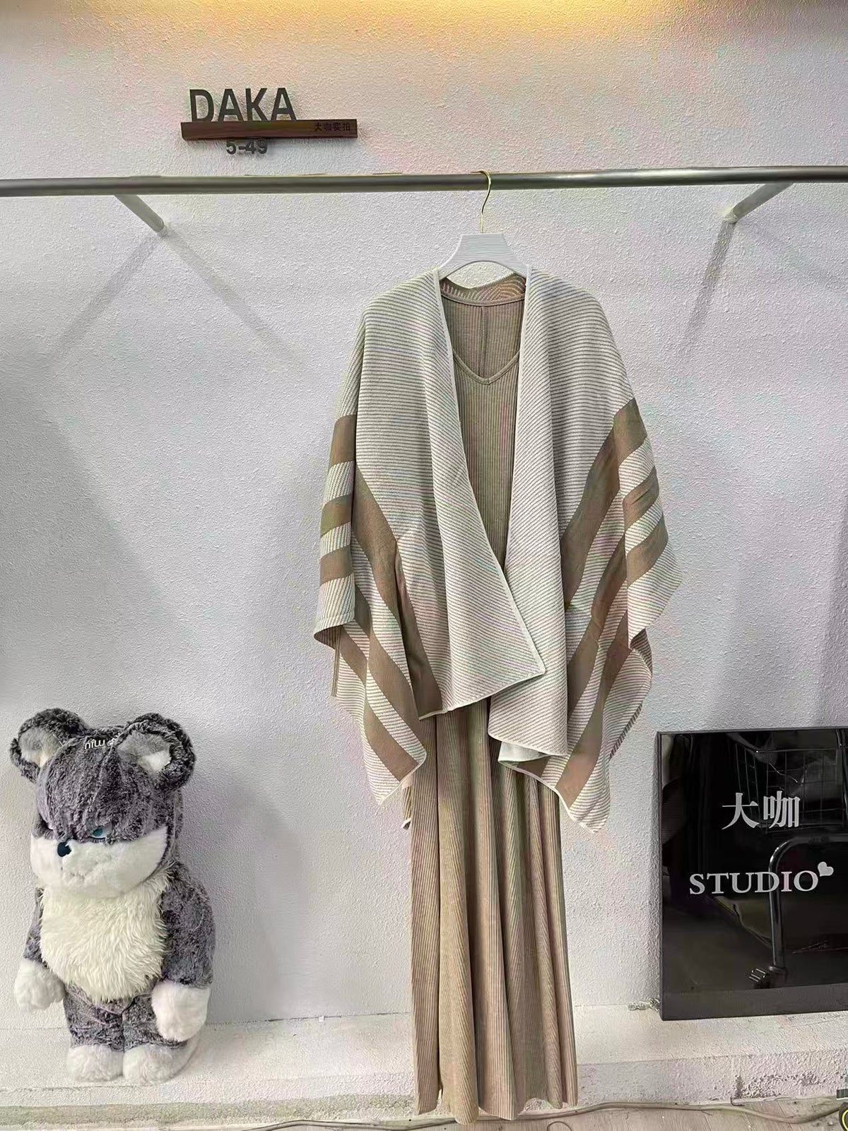 New Cloak Cloak Dress