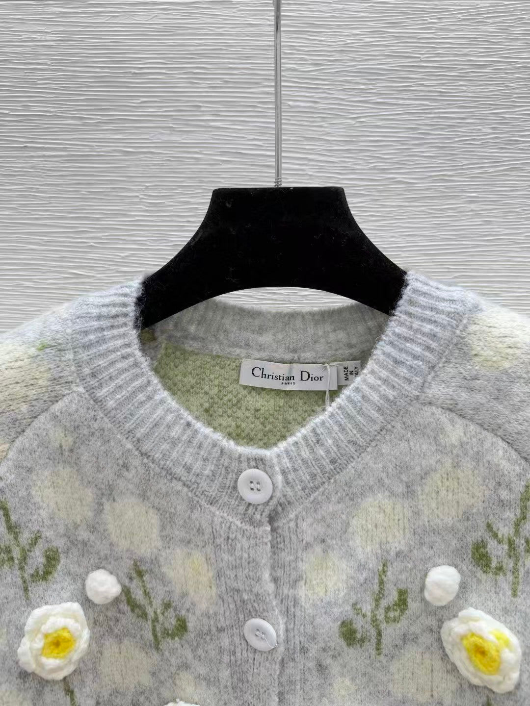 New Knitted Flower Knitted Cardigan