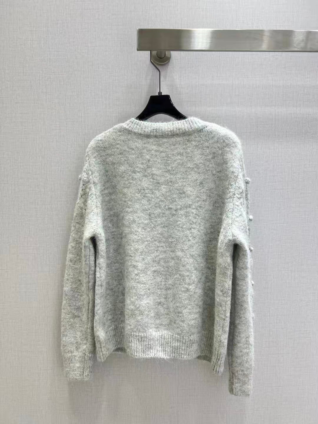 New Fried Dough Twists Knitted Long Sleeve Cardigan