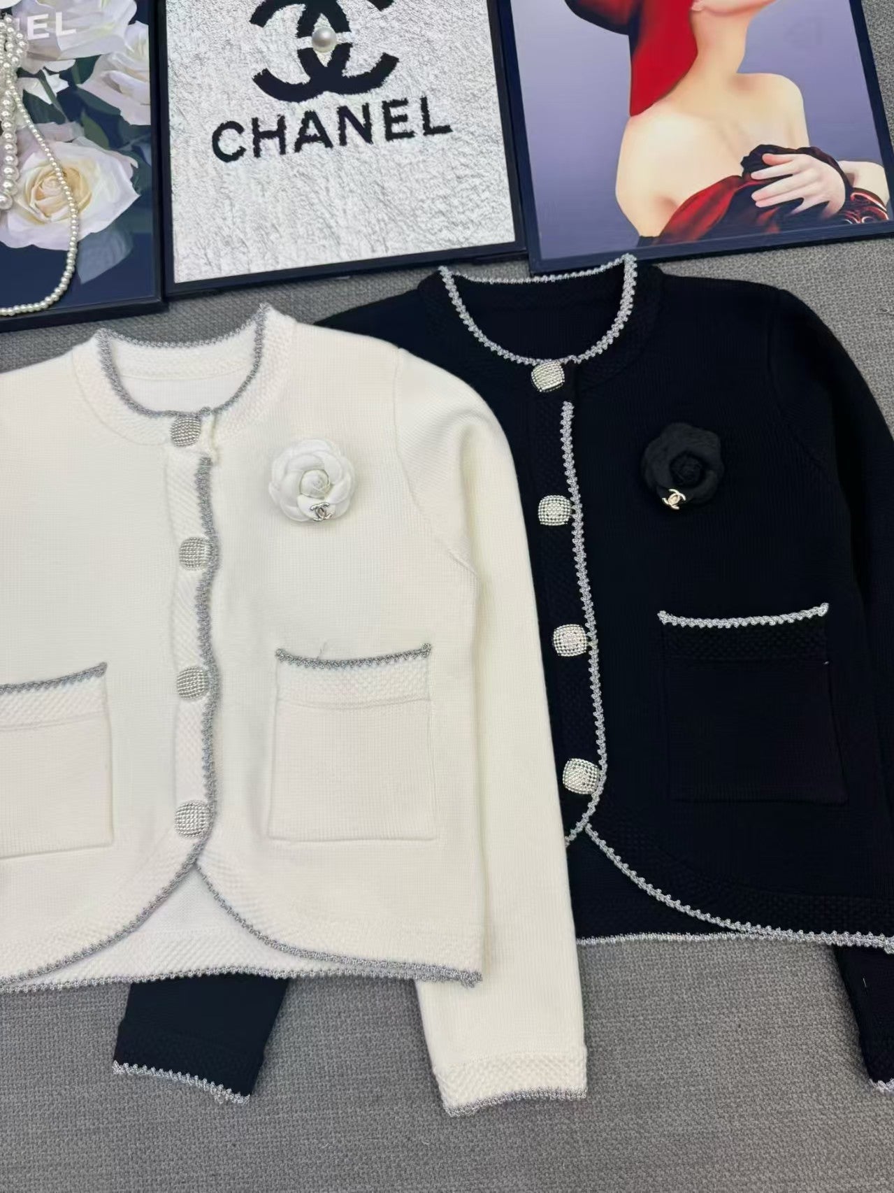 New long sleeved knitted cardigan