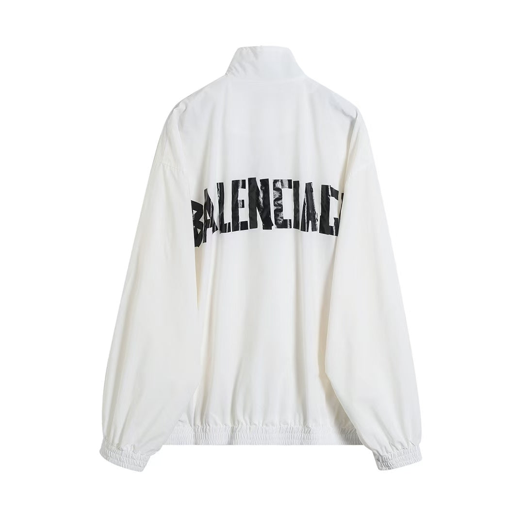 New letter waterproof jacket