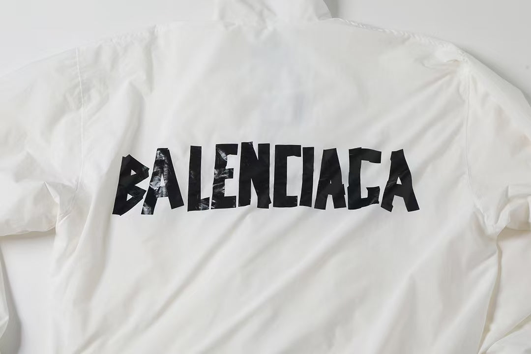 New letter waterproof jacket