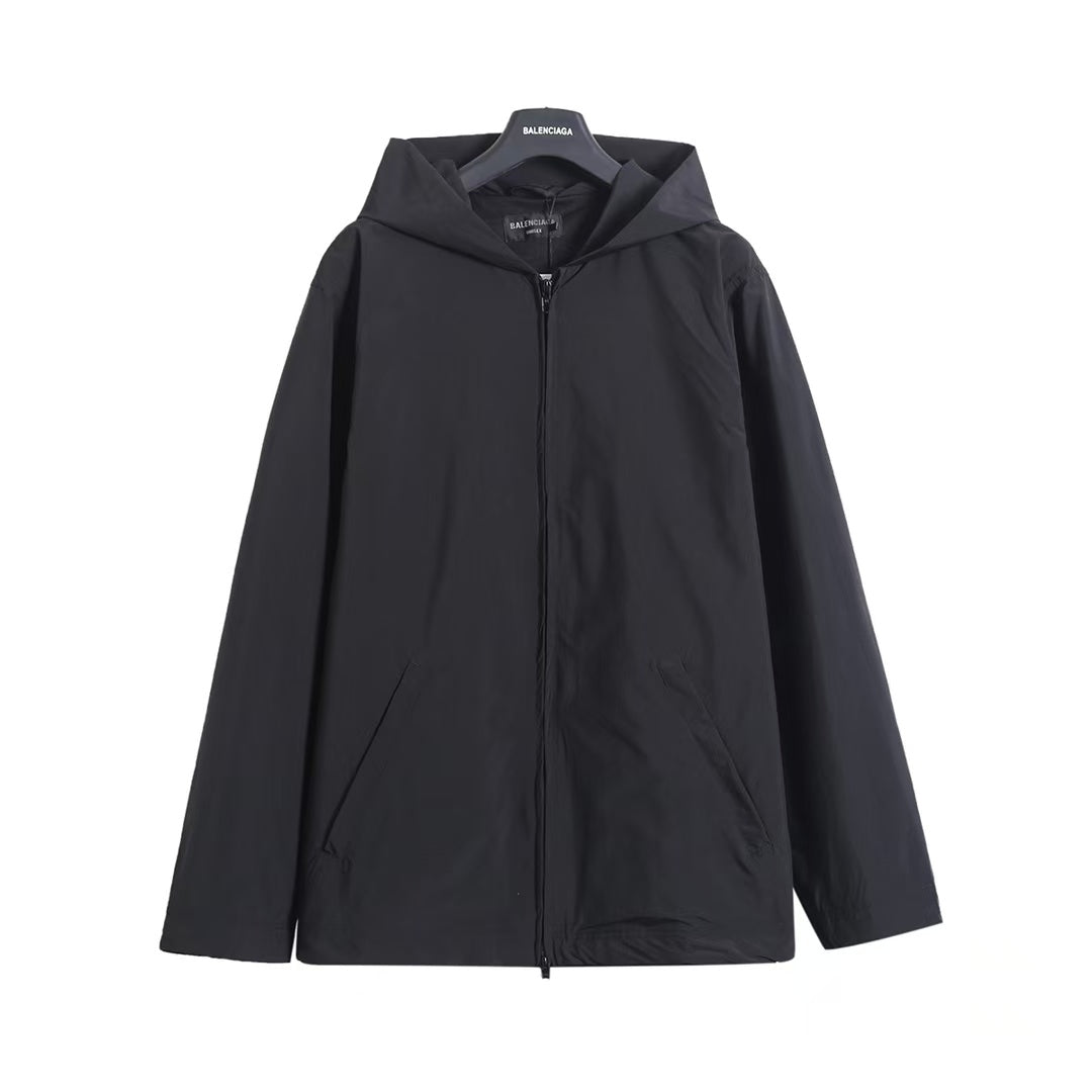 New printed hooded jacket