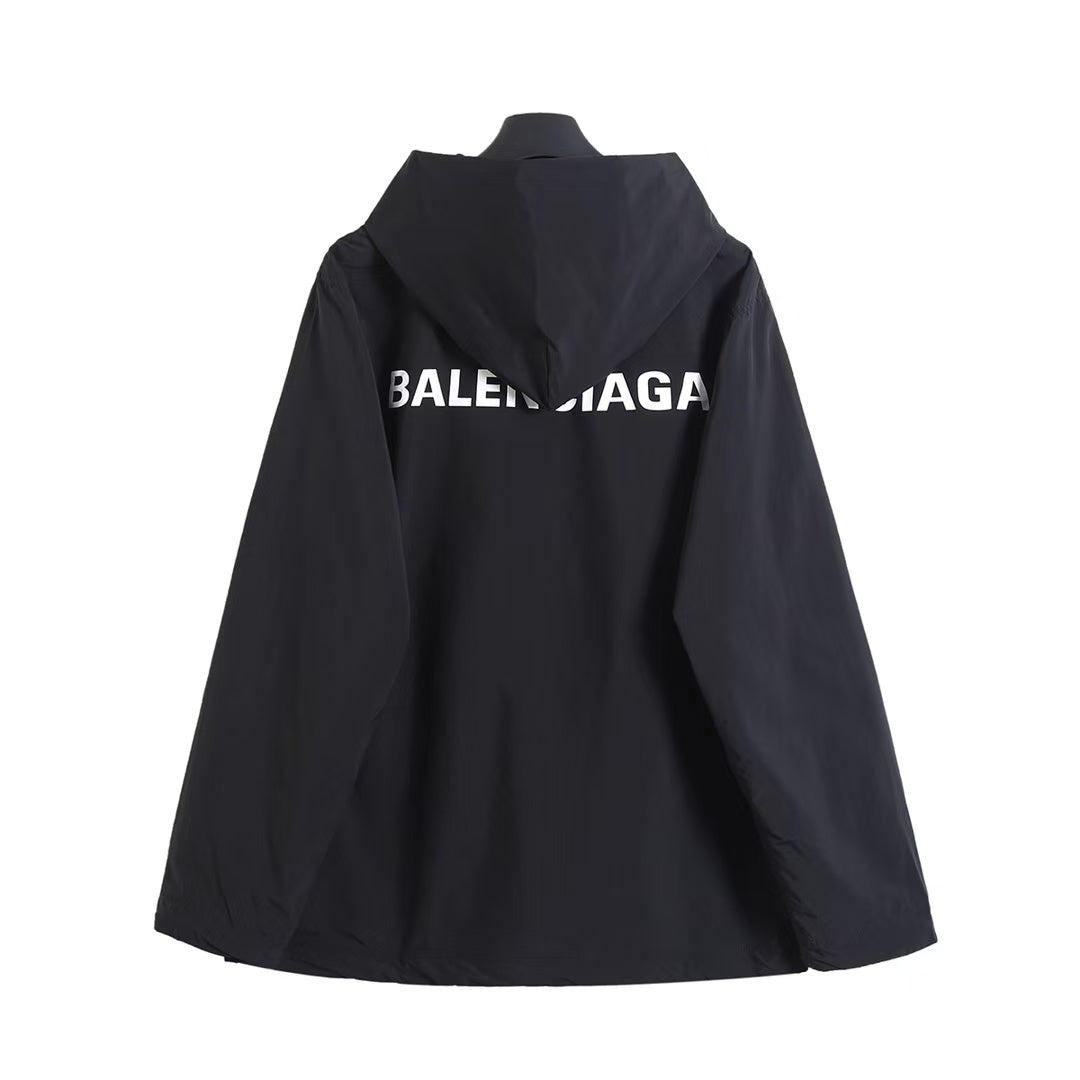 New printed hooded jacket