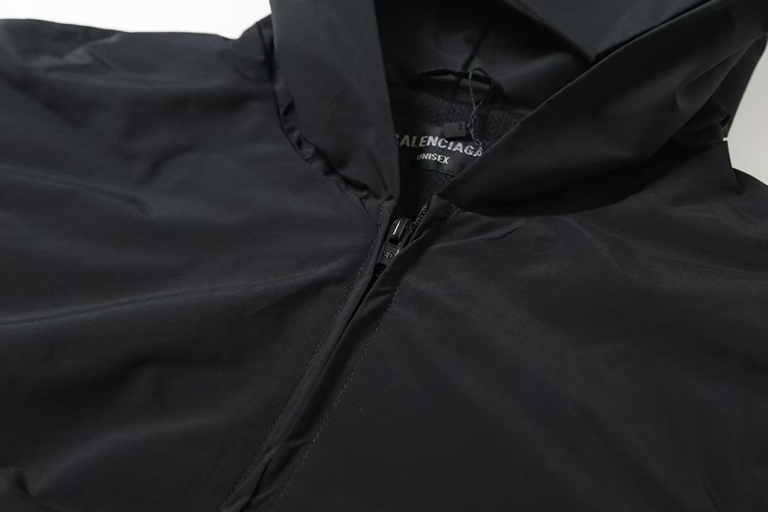 New printed hooded jacket