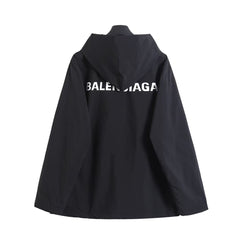 New printed hooded jacket