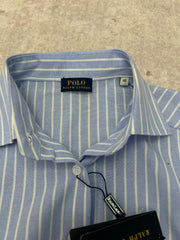 New vertical striped long sleeved shirt
