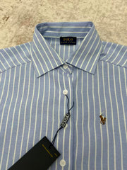 New vertical striped long sleeved shirt