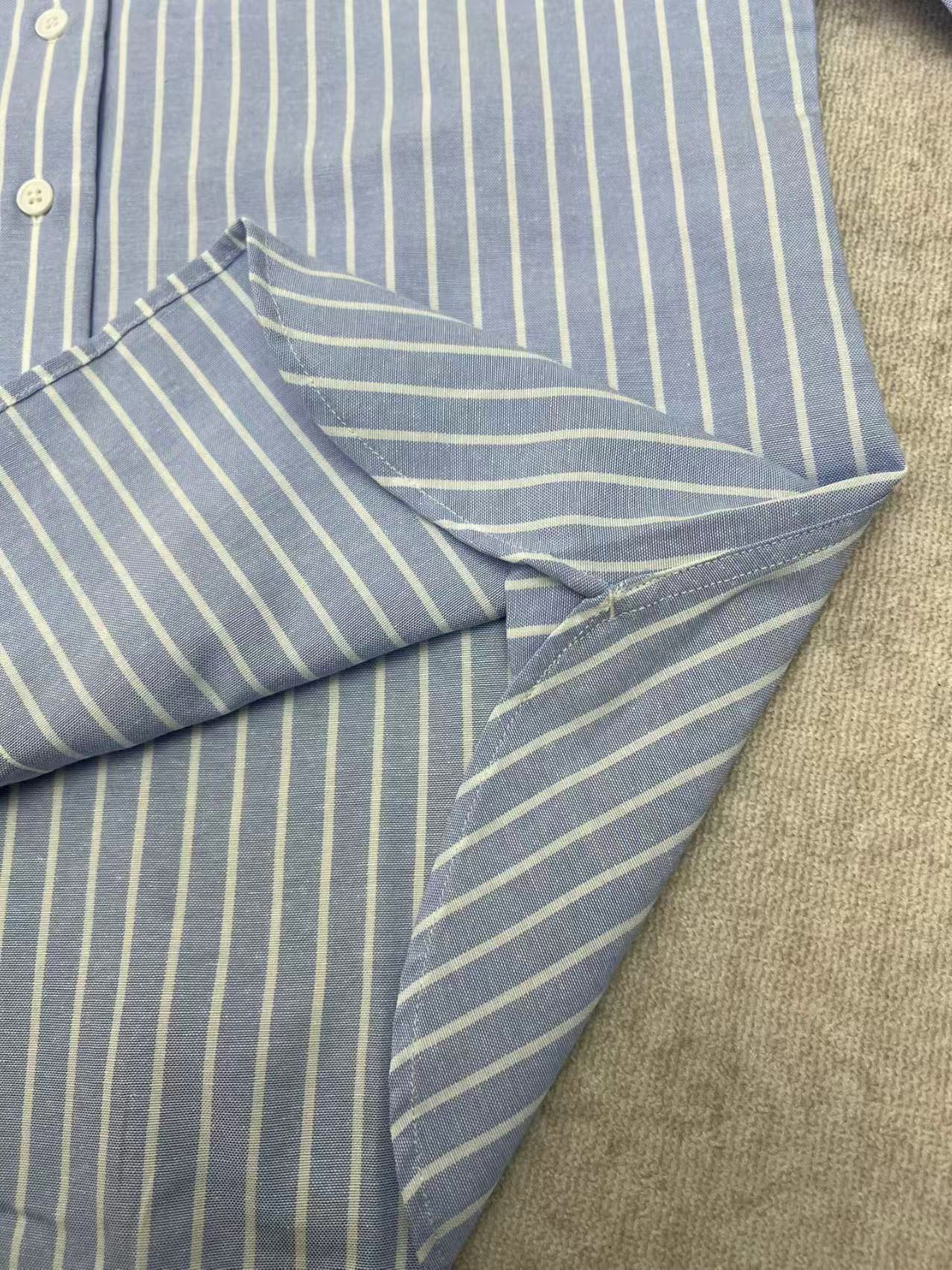 New vertical striped long sleeved shirt