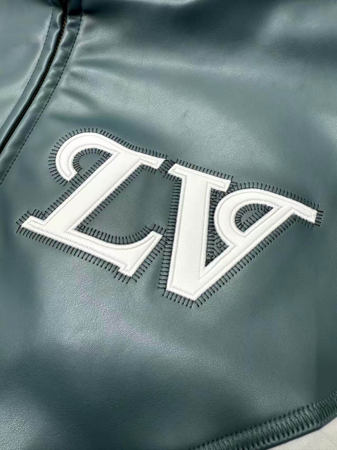 New mixed leather sportswear