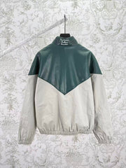 New mixed leather sportswear