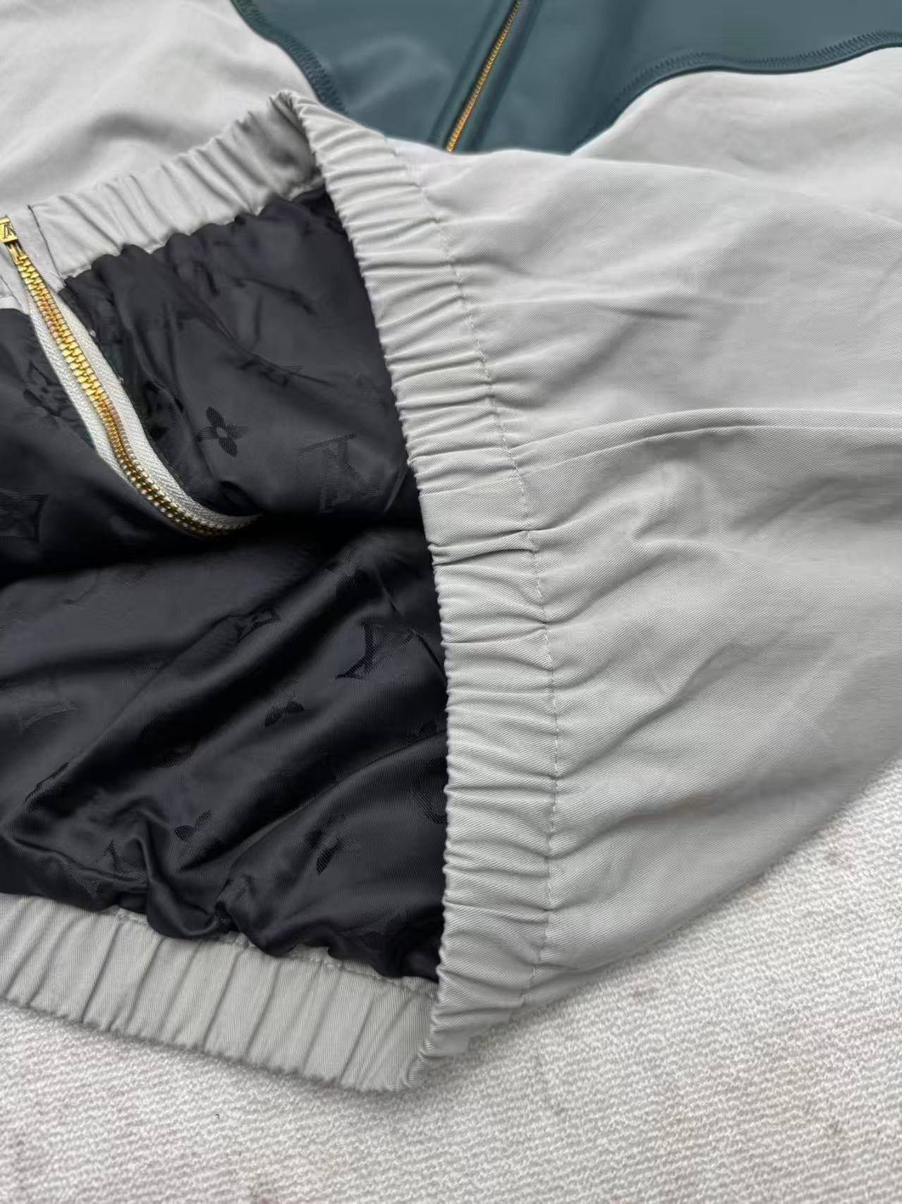 New mixed leather sportswear
