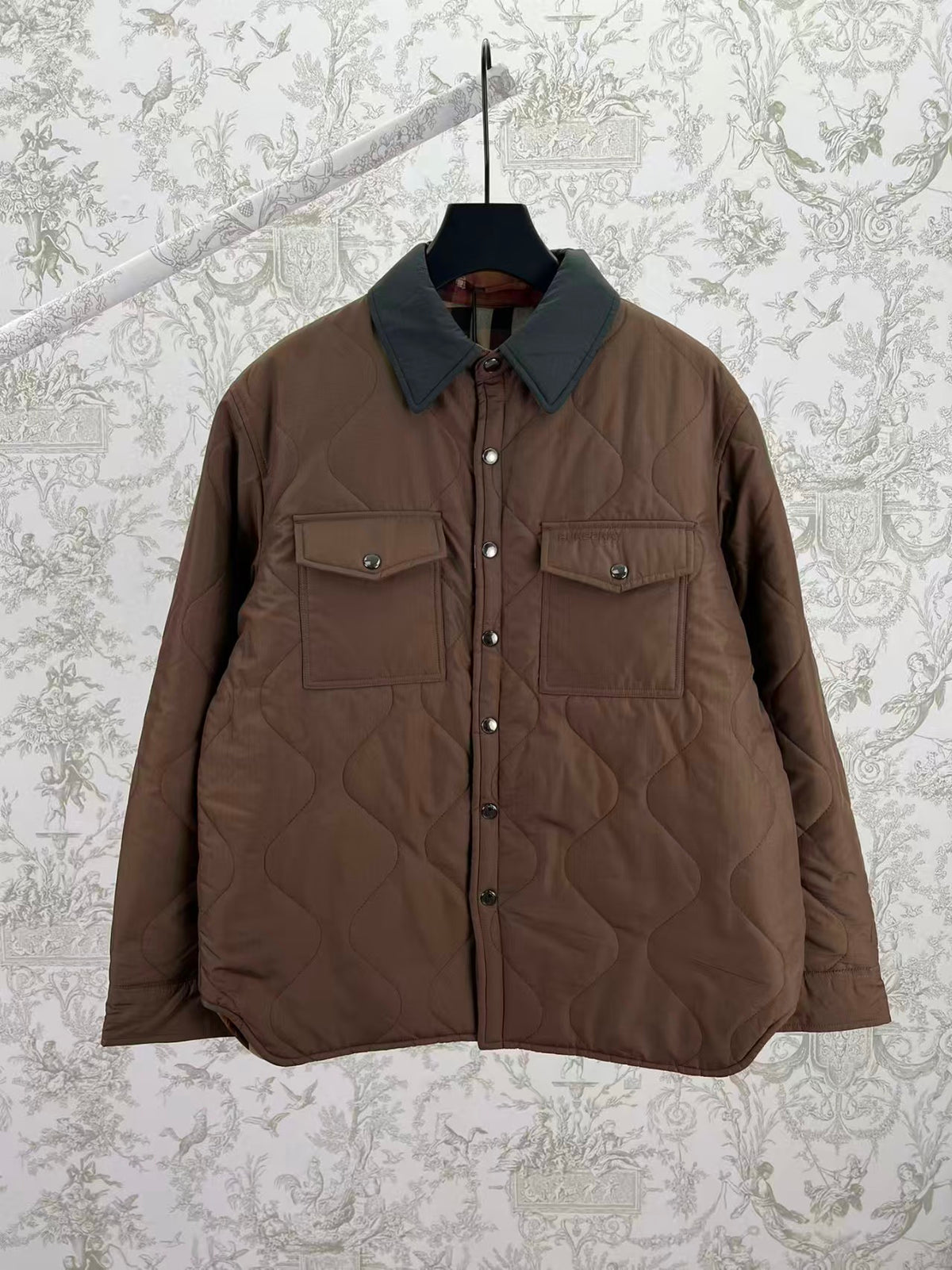 New long sleeved double-sided cotton jacket
