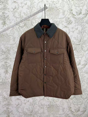 New long sleeved double-sided cotton jacket