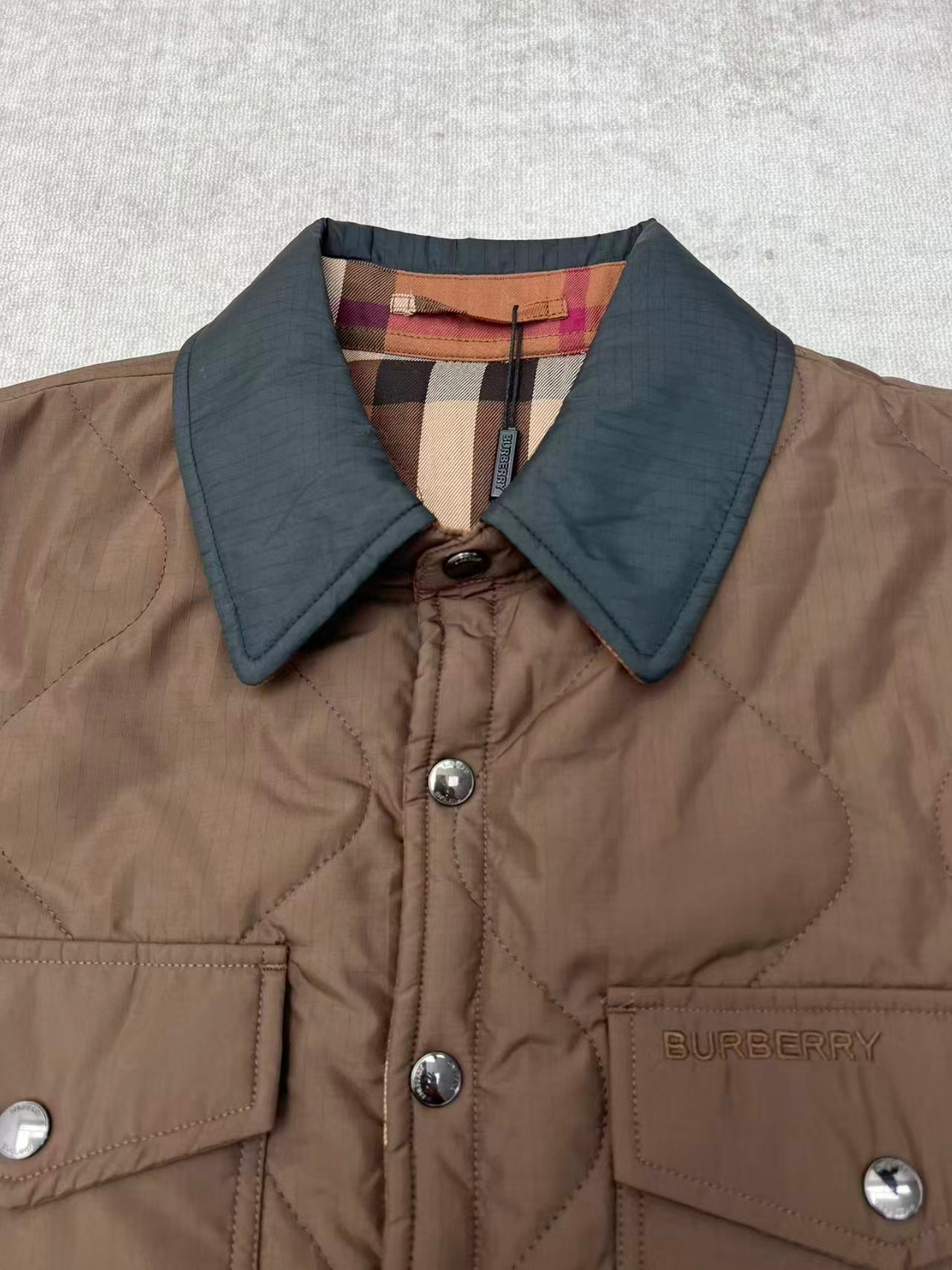 New long sleeved double-sided cotton jacket