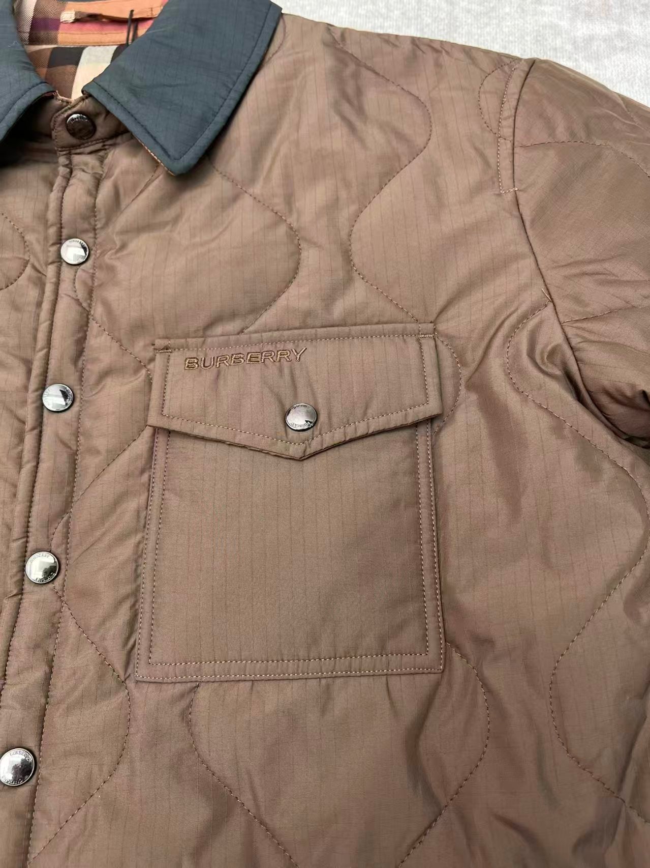 New long sleeved double-sided cotton jacket