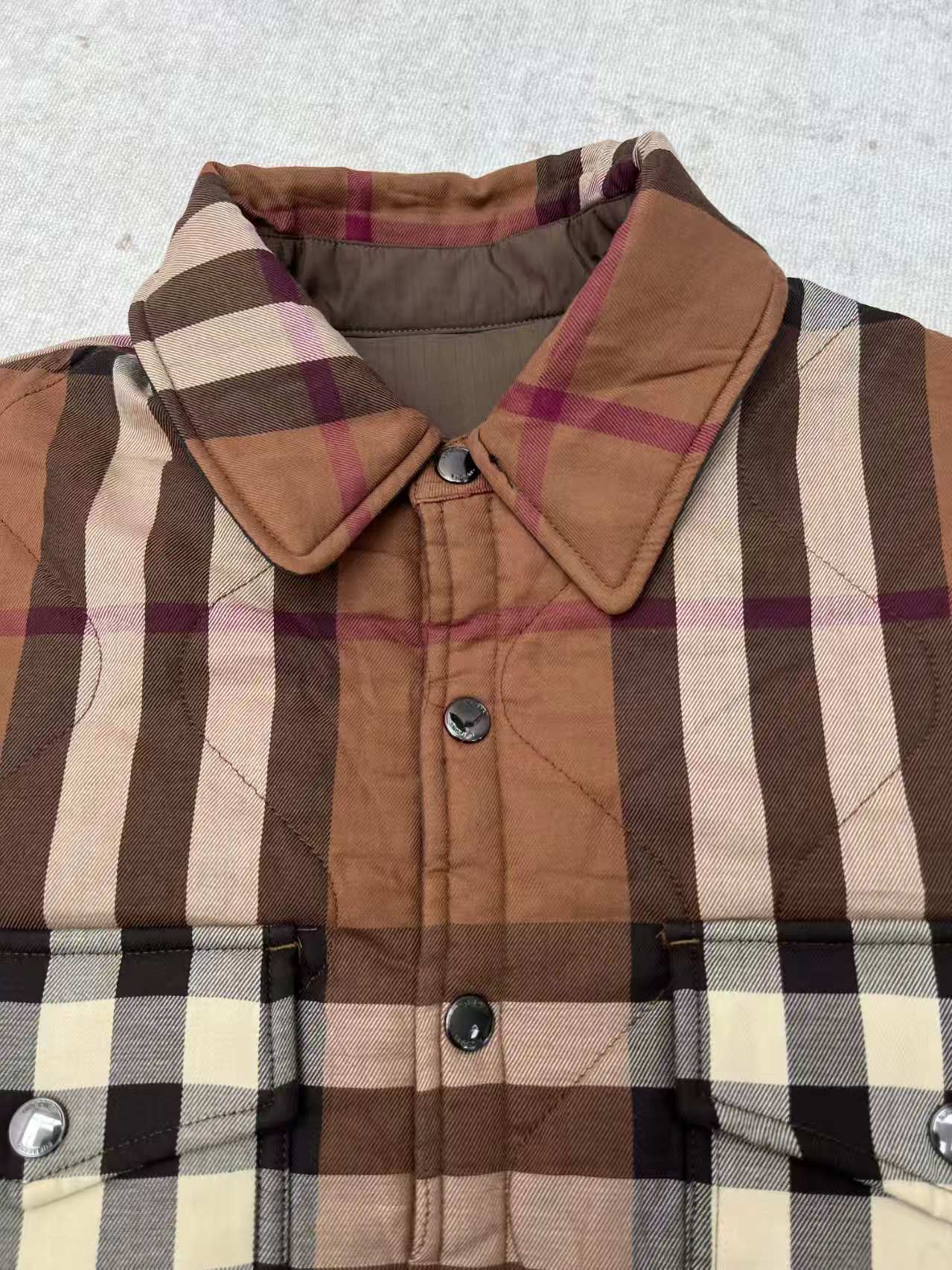 New long sleeved double-sided cotton jacket