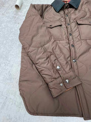 New long sleeved double-sided cotton jacket