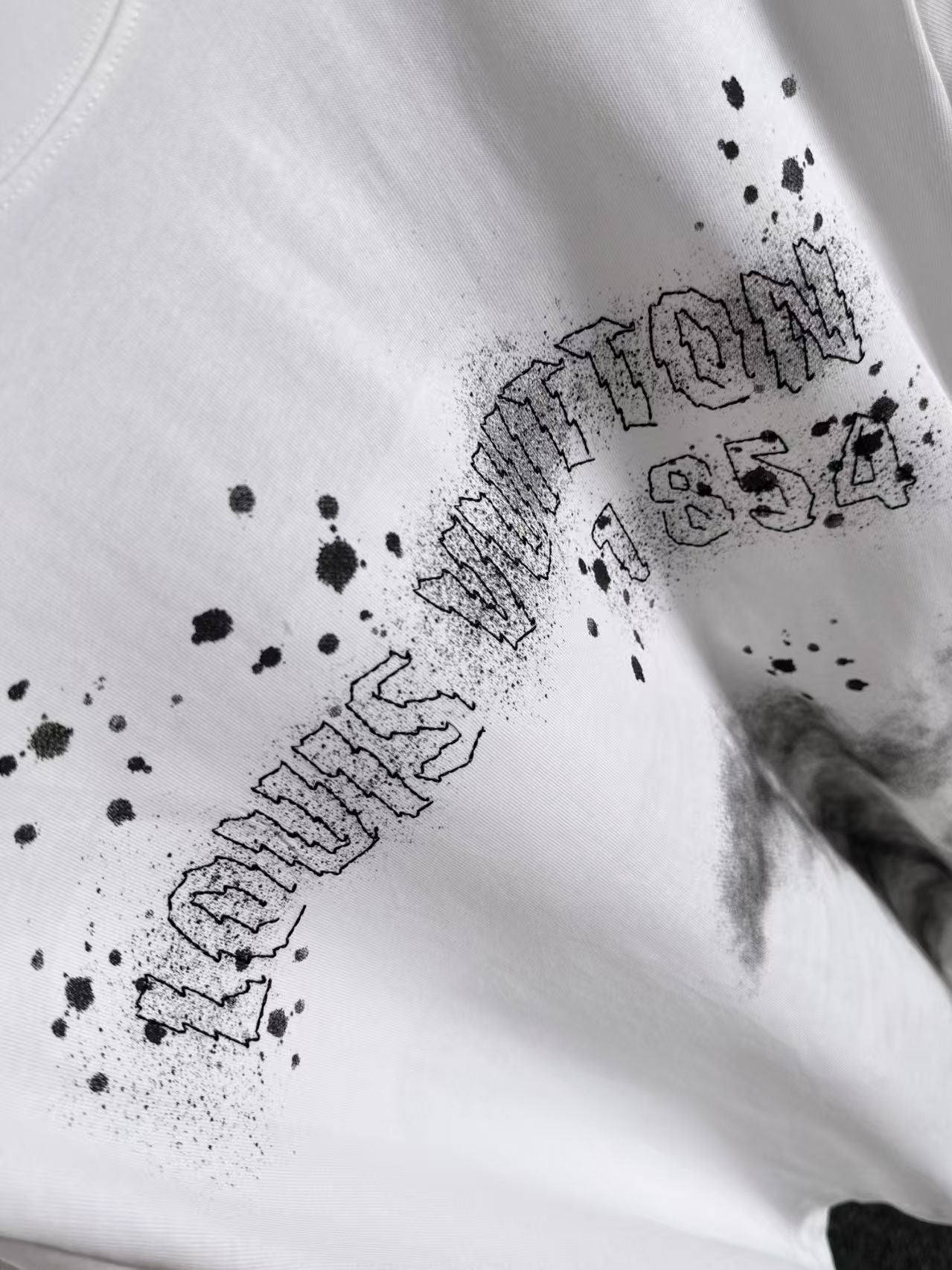 New inkjet letter T-shirt