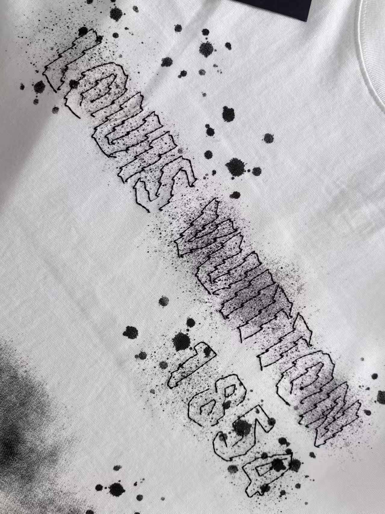 New inkjet letter T-shirt