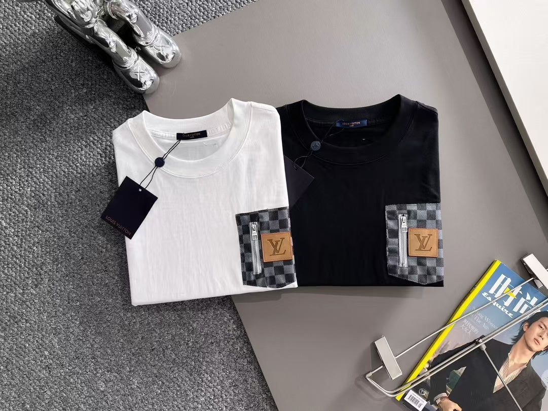 New Zipper Pocket Long Sleeve T-shirt