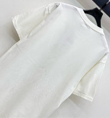 New flower pattern short sleeved shirt
