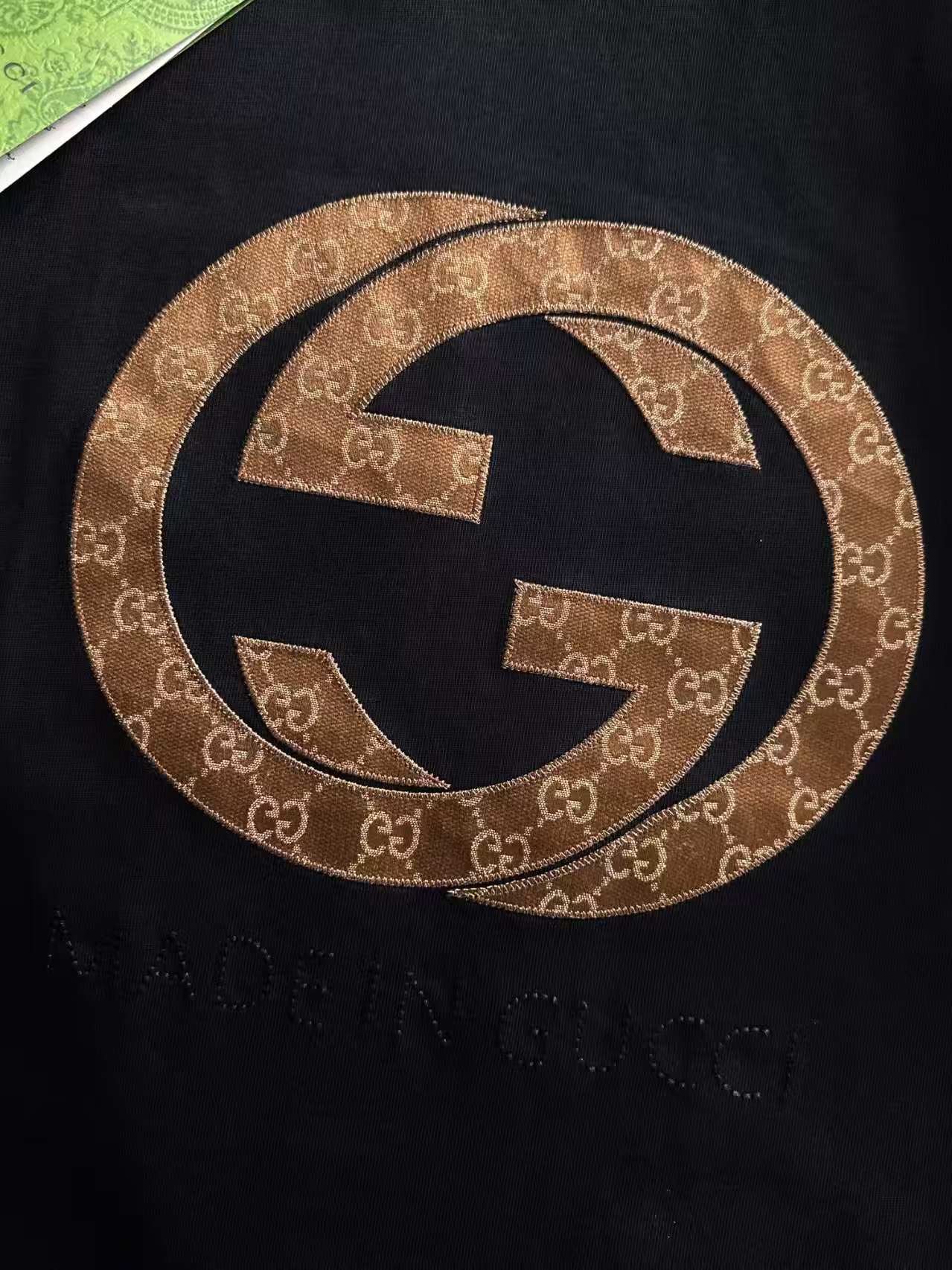 New adhesive letter long sleeved T-shirt