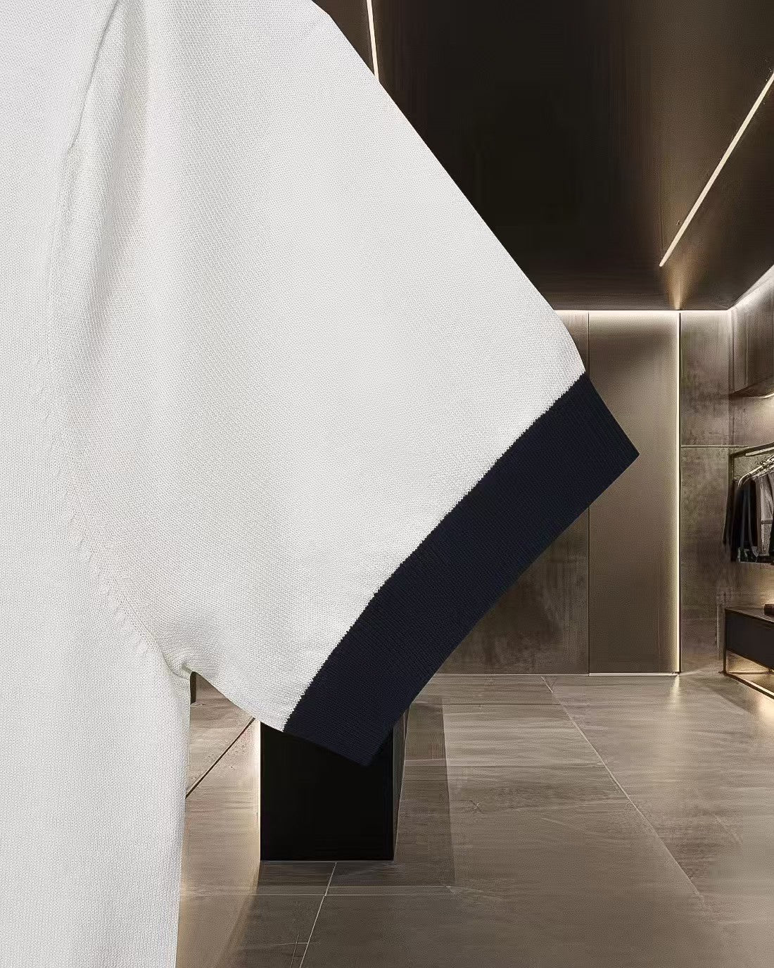 New Knitted Short Sleeve Polo Shirt