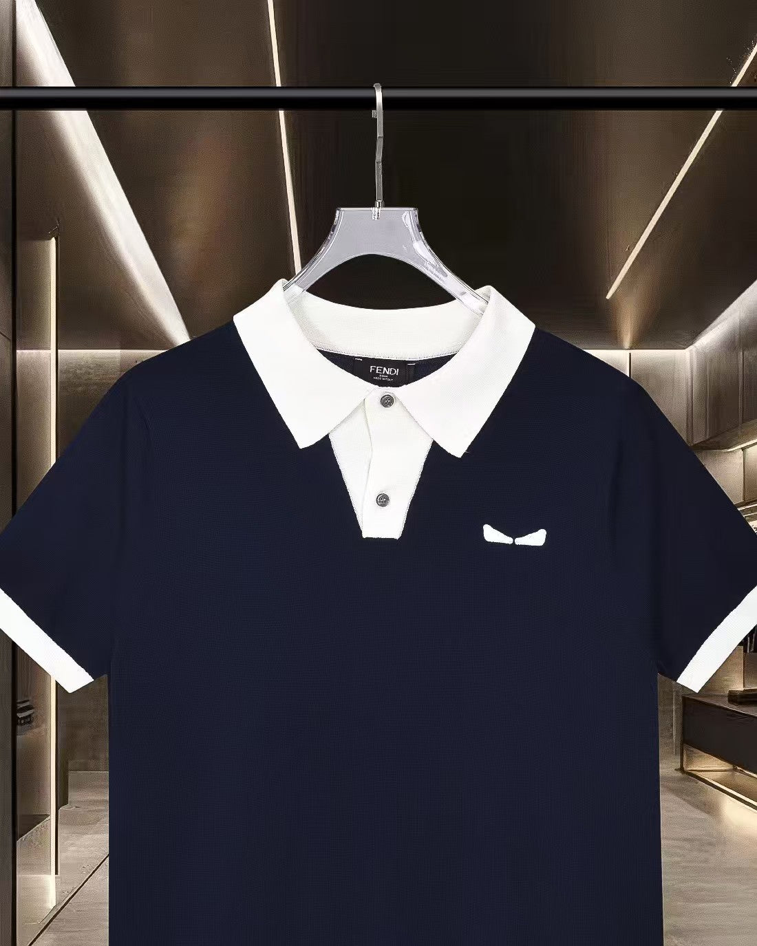 New Knitted Short Sleeve Polo Shirt