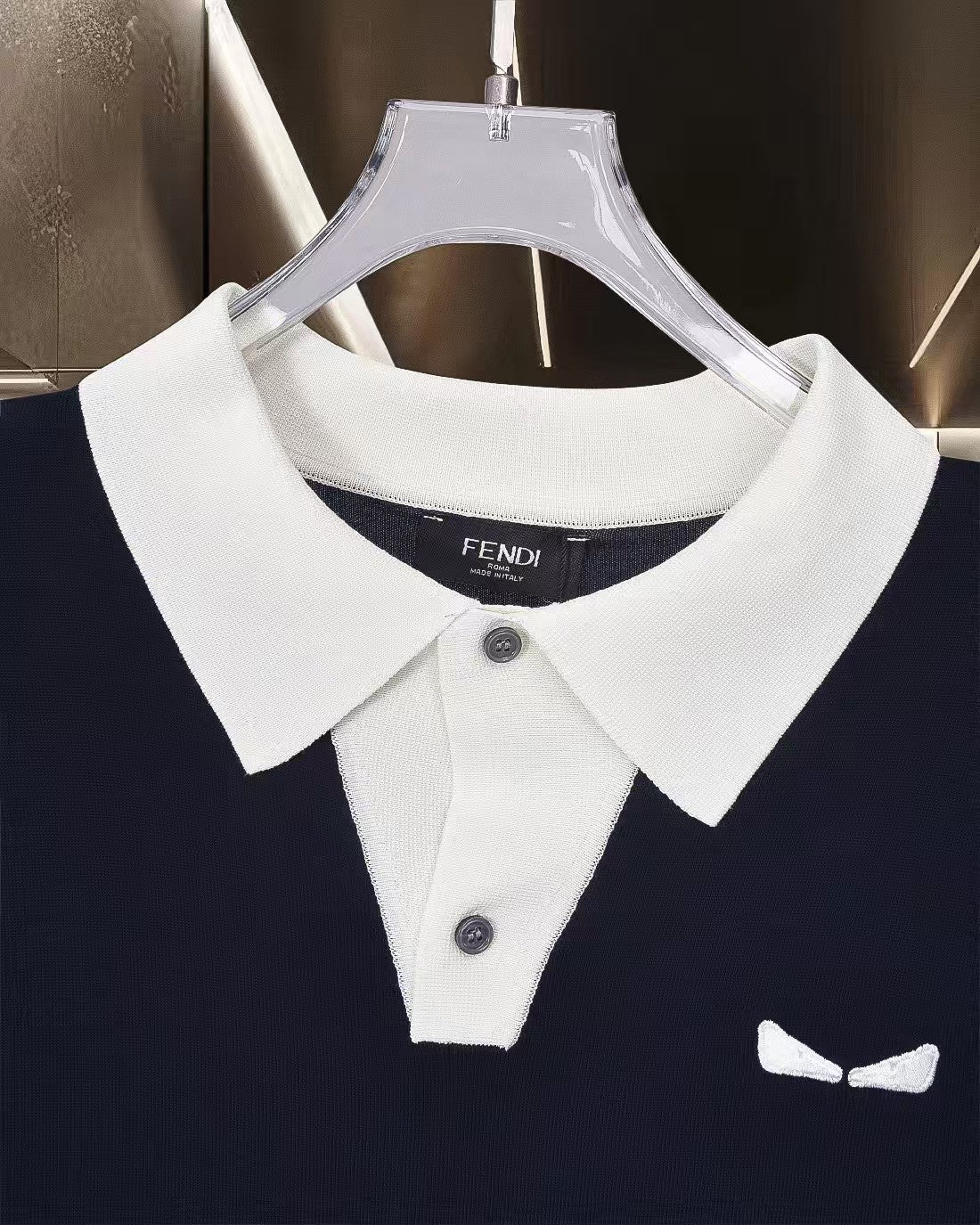New Knitted Short Sleeve Polo Shirt
