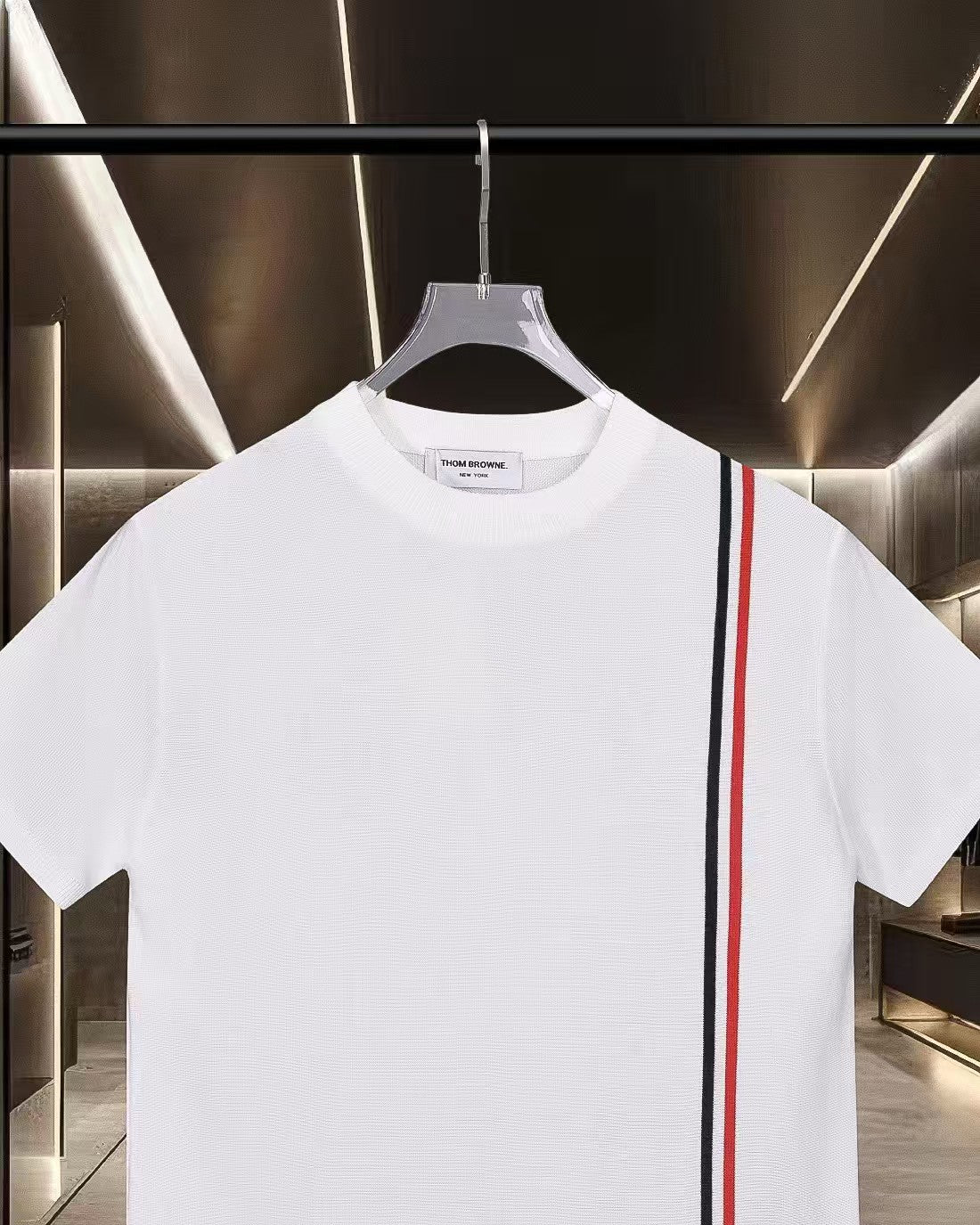 New Knitted Casual Short Sleeve T-shirt
