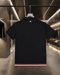 New knitted casual short sleeved polo shirt