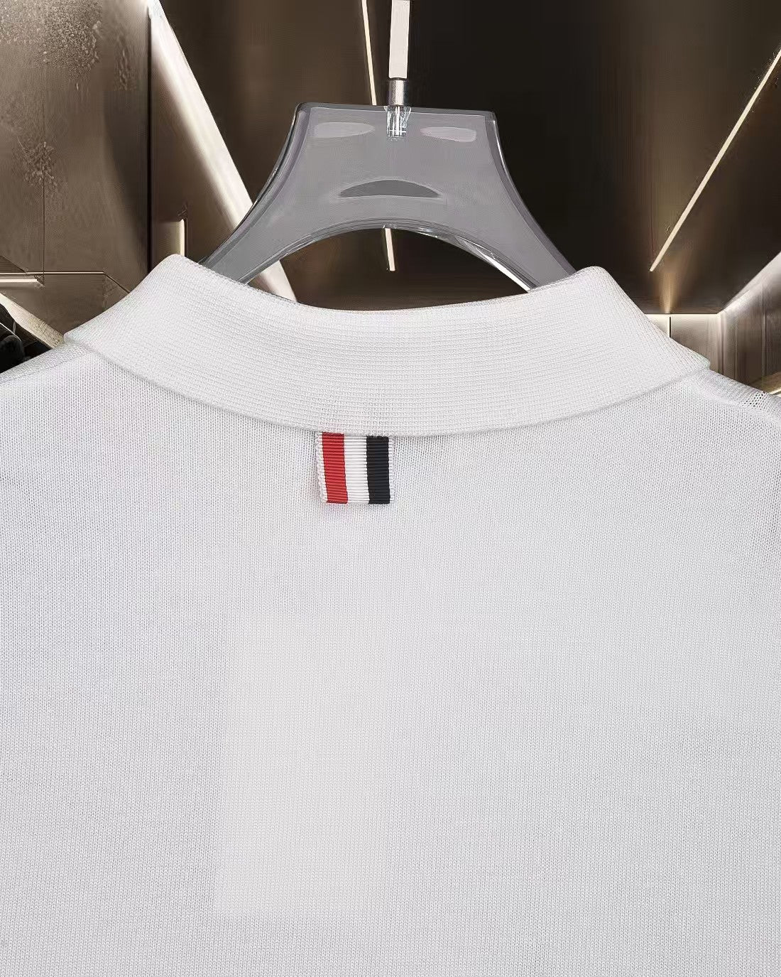 New knitted casual short sleeved polo shirt