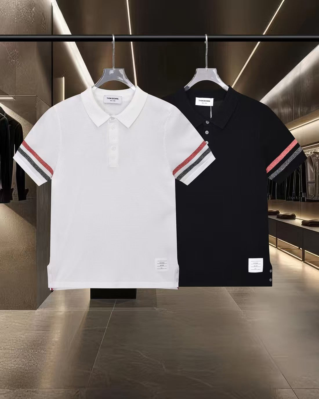 New Knitted Short Sleeve Polo Shirt