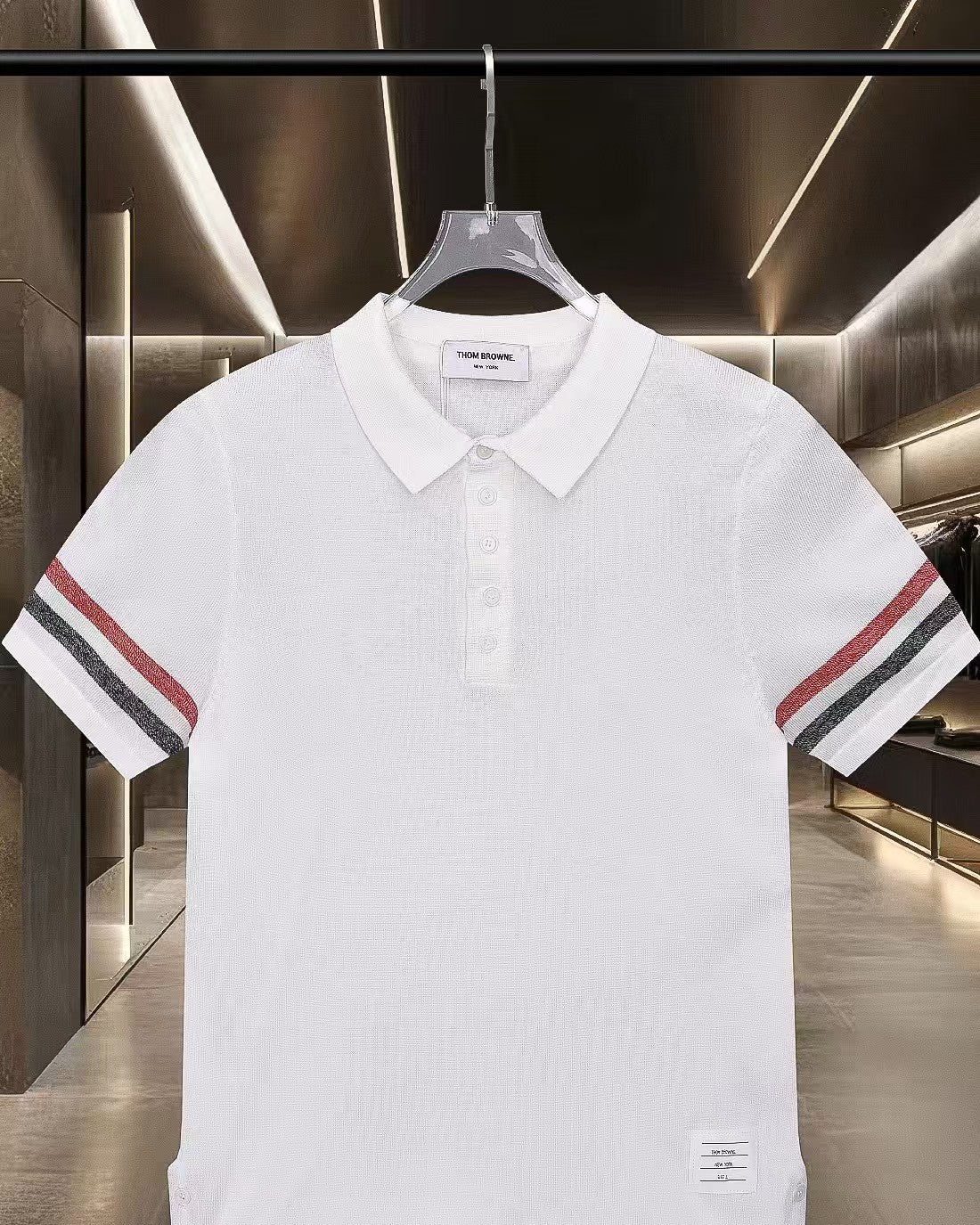 New Knitted Short Sleeve Polo Shirt