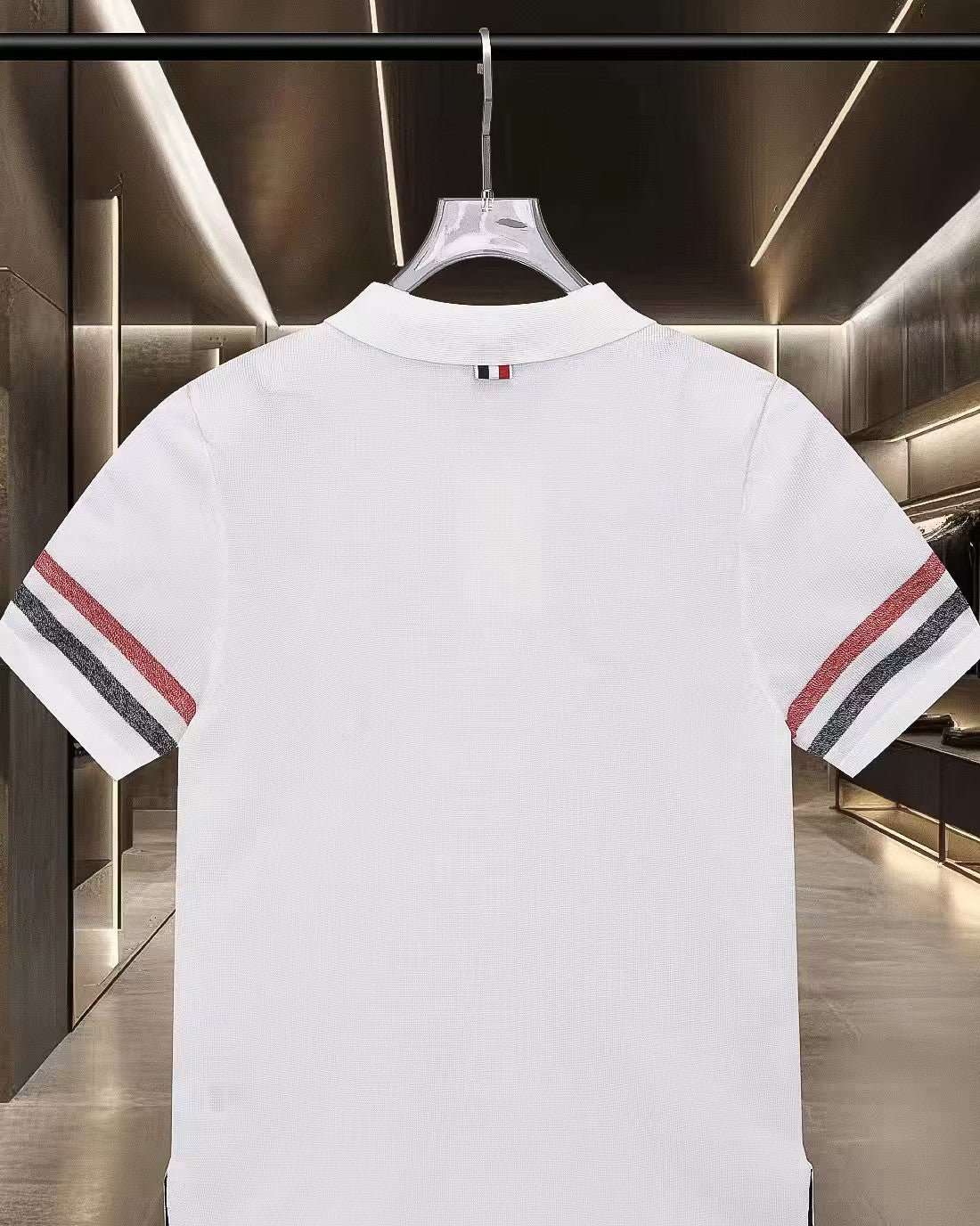 New Knitted Short Sleeve Polo Shirt