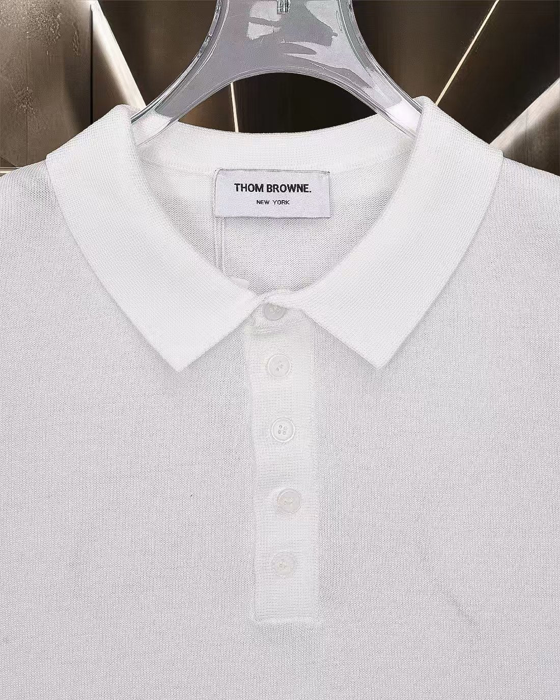 New Knitted Short Sleeve Polo Shirt