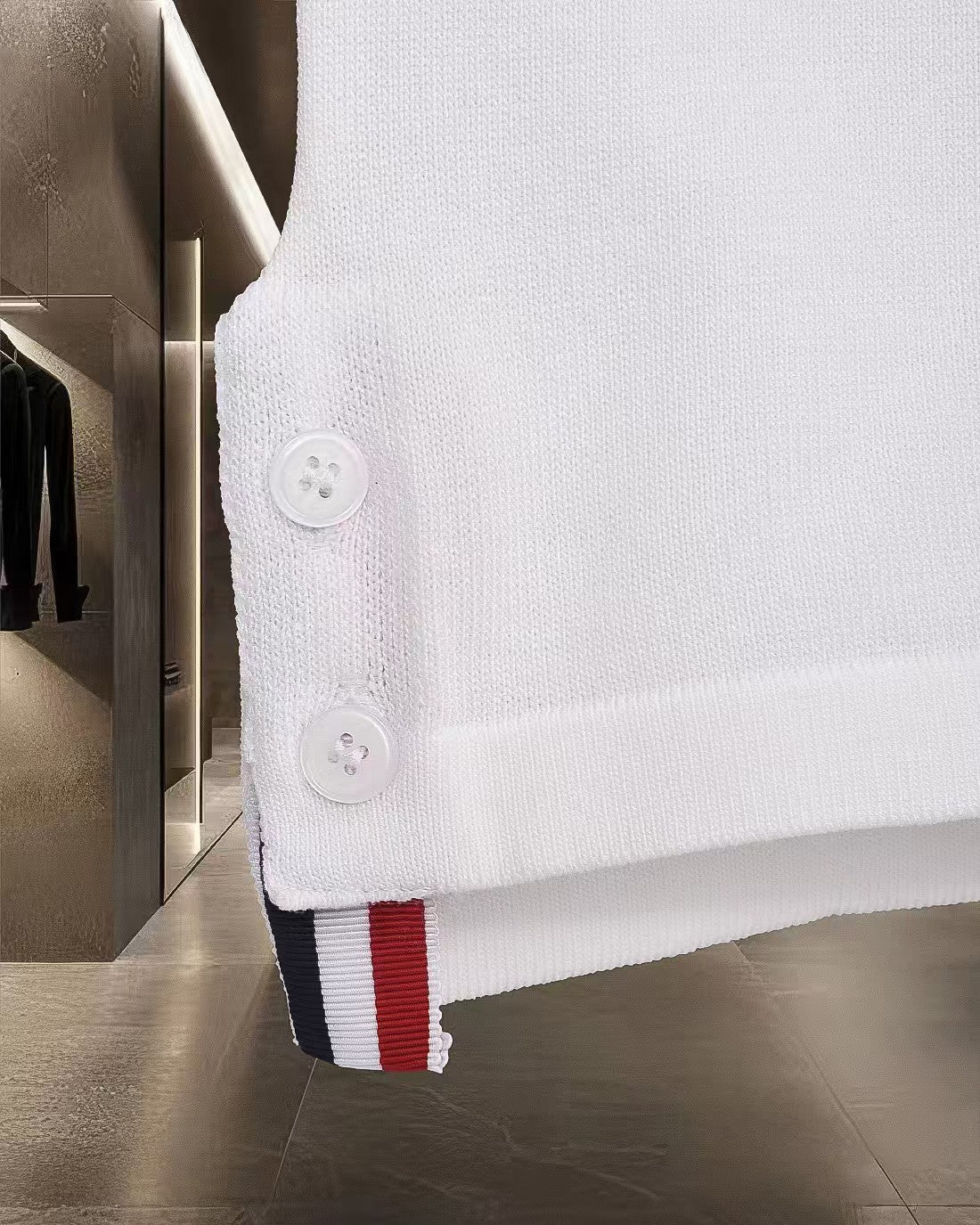 New Knitted Short Sleeve Polo Shirt